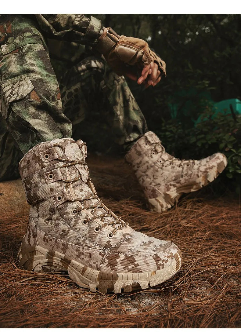 Men's hiking boots lightweight tactical boots outdoor hunting boots men's tactical shoes desert boots hiking boots