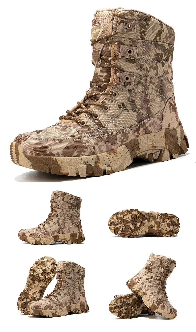 Men's hiking boots lightweight tactical boots outdoor hunting boots men's tactical shoes desert boots hiking boots